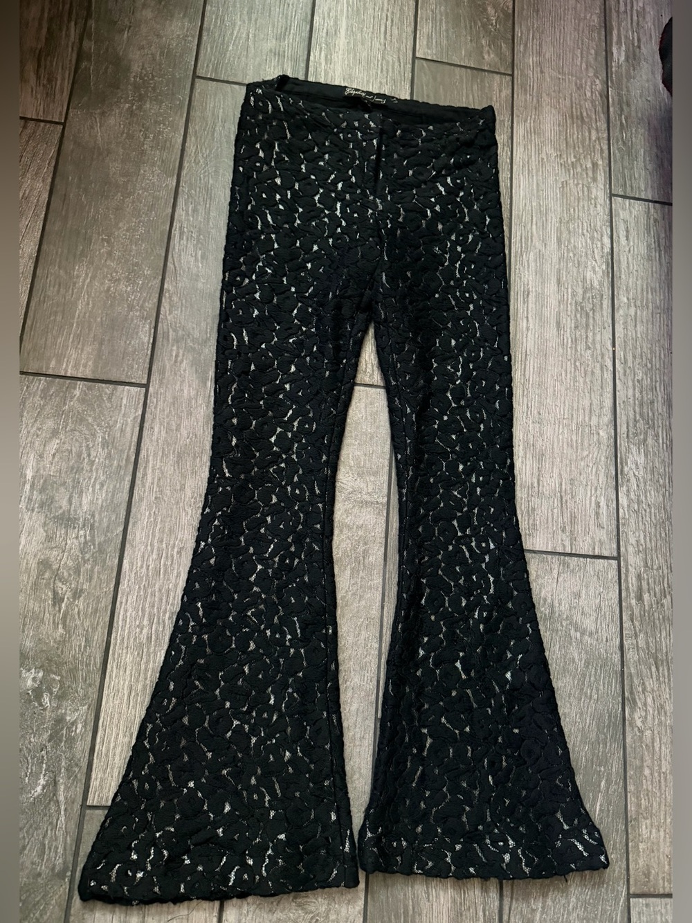 Elizabeth and James Flare Lace Pants